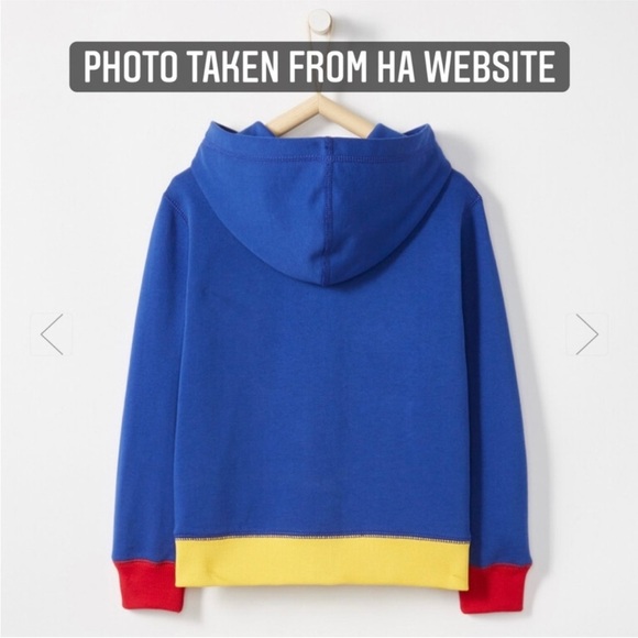 Hanna Andersson Justice League Superman Hoodie Size 10 - Picture 2 of 10